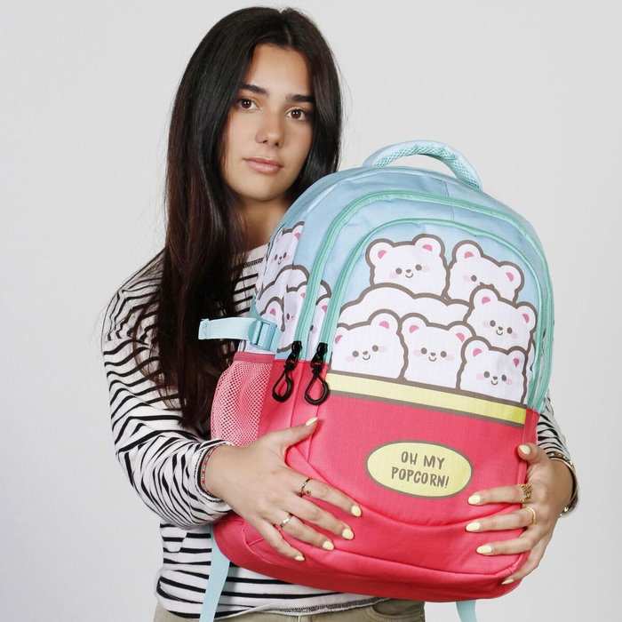 Karactermania Mochila OMP! Run. Plus FAN Popcorn Azul