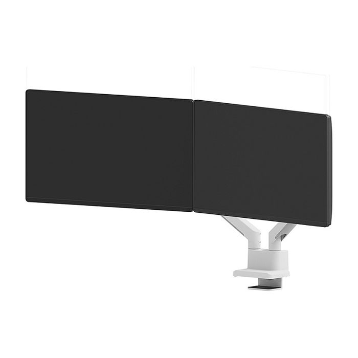 Neomounts DS70-250WH2 Brazo de Monitor 2 Pantallas 17-32" 9kg Blanco