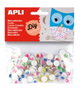 APLI Ojos Móviles Apli Redondos Pupila 10 mm Colores Set de 5 Bolsas de 100