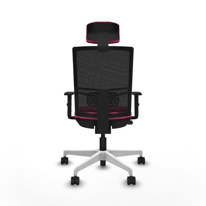 PIQUERAS Y CRESPO Silla de oficina Yunquera Rosa y Negro PIQUERAS Y CRESPO Silla de oficina Yunquera Rosa y Negro