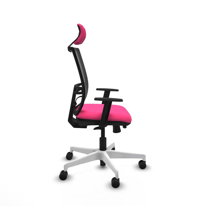 PIQUERAS Y CRESPO Silla de oficina Yunquera Rosa y Negro PIQUERAS Y CRESPO Silla de oficina Yunquera Rosa y Negro