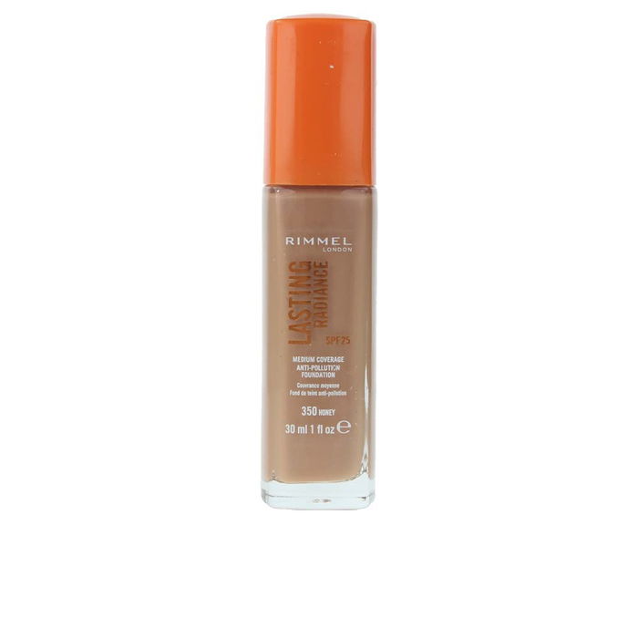 Lasting Radiance, Cobertura media natural, Base líquida, 350, Miel, SPF 25, 30 ml Lasting Radiance, Cobertura media natural, Base líquida, 350, Miel, SPF 25, 30 ml
