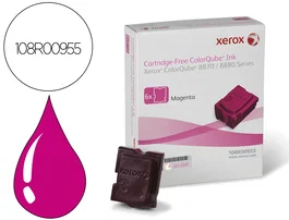 Xerox Tinta Sólida Magenta E 8870 / 8880 Original 17300 Páginas Pack 6 Unidades