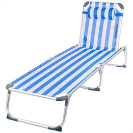 Aktive Tumbona Plegable de Aluminio 186x49 cm