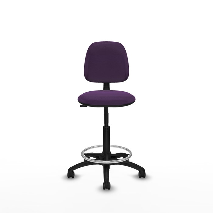 PIQUERAS Y CRESPO Taburete Isso CP Bali morado sin brazos PIQUERAS Y CRESPO Taburete Isso CP Bali morado sin brazos