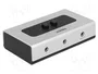 DeLOCK 87699 Conmutador de audio bidireccional de 3,5 mm, 2 puertos