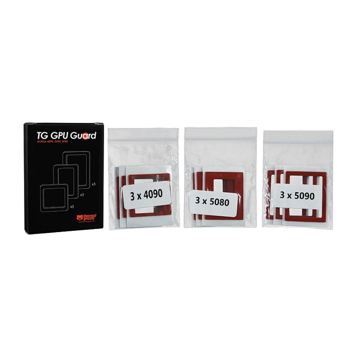 Thermal Grizzly TG GPU Guard TG-GG-01 Rojo