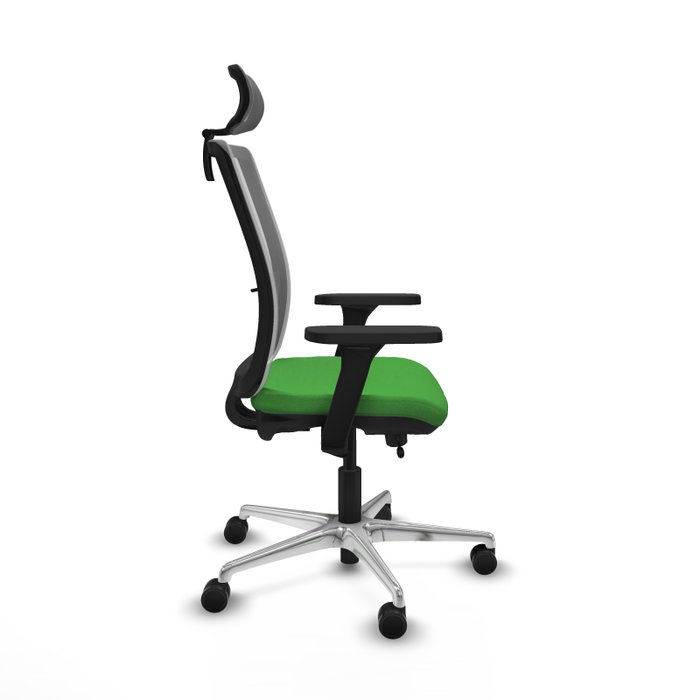 PIQUERAS Y CRESPO Silla de oficina Haches Verde y Gris