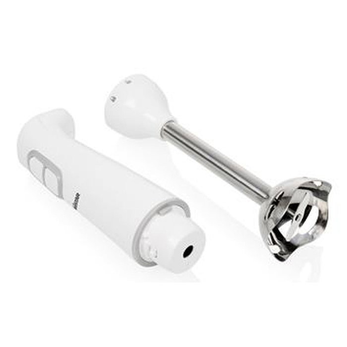 Tristar MX-4881 Batidora de mano con picadora, varillas y vaso medidor, Blanco
