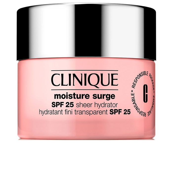 Clinique MOISTURE SURGE SPF 25 sheer hydrator 30 ml Hidratante Facial Protección Solar Media Clinique MOISTURE SURGE SPF 25 sheer hydrator 30 ml Hidratante Facial Protección Solar Media