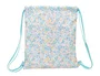 Bolsa Mochila con Cuerdas Moos Fiori Multicolor 35 x 40 x 1 cm