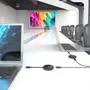 Aisens Adaptador Inalámbrico USB-C a HDMI 1080P 60Hz con Carga PD 100W, Negro