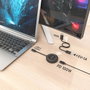 Aisens Adaptador Inalámbrico USB-C a HDMI 1080P 60Hz con Carga PD 100W, Negro