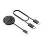 Aisens Transmisor y Receptor de Vídeo Inalámbrico USB-C a HDMI 1080P 30m con Carga PD 100W Negro