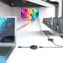 Aisens Transmisor y Receptor de Vídeo Inalámbrico USB-C a HDMI 1080P 30m con Carga PD 100W Negro