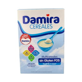 DAMIRA Multicereales Sin Gluten Ni Alérgenos con FOS 600 g
