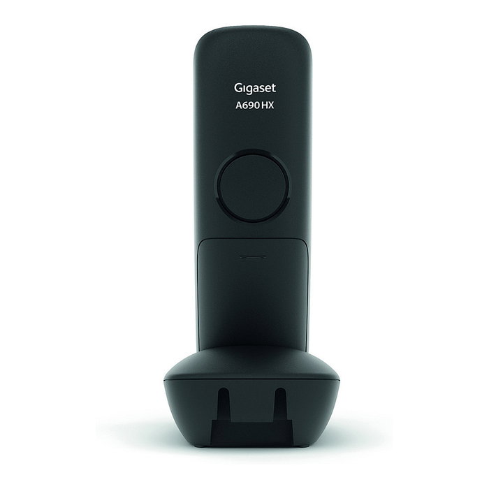Gigaset A690HX Telefono DECT con Contestadora, Pantalla 2 Pulgadas, Negro - Para Base DECT y Router