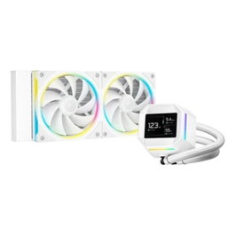 DeepCool LM240 WH Kit de refrigeración líquida Blanco con LED RGB