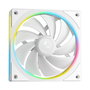 DeepCool LM240 Kit de Refrigeración Líquida para CPU - Radiador 240mm (2x Ventilador 120mm Blanco) con Pantalla IPS y RGB