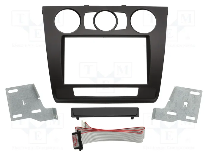 ACV Bastidor de montaje de radio 2 DIN negro para BMW ACV Bastidor de montaje de radio 2 DIN negro para BMW