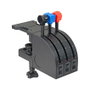 Logitech G Flight Simulator Throttle Quadrant, 945-000015, Palancas de Control de Aceleración para PC, USB, Negro