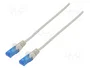 GOOBAY Patch cord Cat 6a U/UTP de 20m con conectores RJ45