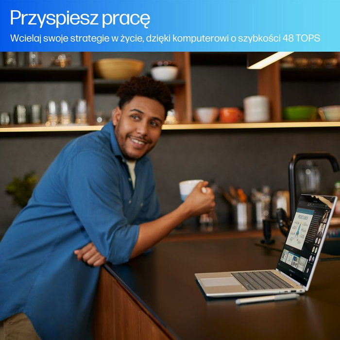 HP EliteBook X Flip G1i 14 AI Ultra 7 258V 32GB 1TB 5G Srebrny