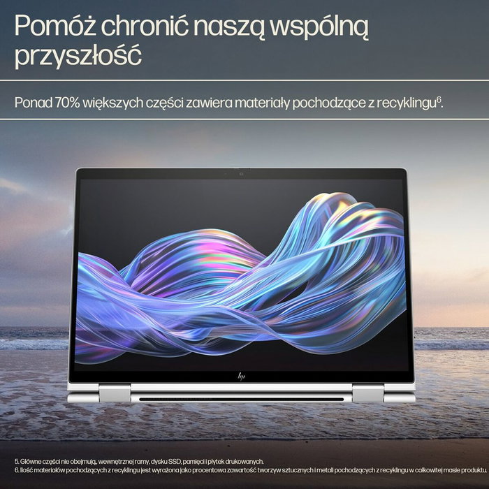 HP EliteBook X Flip G1i 14 AI Ultra 7 258V 32GB 1TB 5G Srebrny