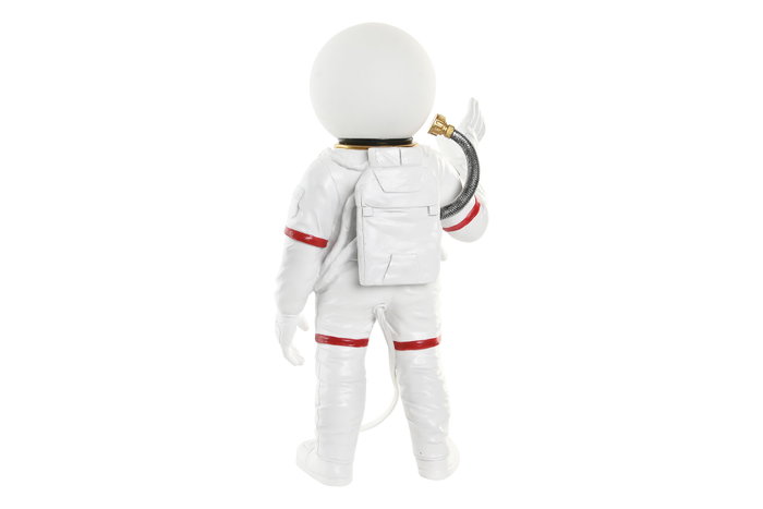 DKD Home Decor Lámpara Sobremesa Astronauta Moderno Blanco Resina 13 x 36.5 x 20 cm E14 DKD Home Decor Lámpara Sobremesa Astronauta Moderno Blanco Resina 13 x 36.5 x 20 cm E14
