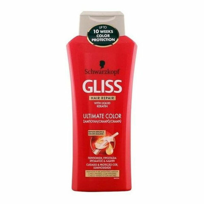 Schwarzkopf Mass Market GLISS ULTIMATE COLOR Champú 400 ml