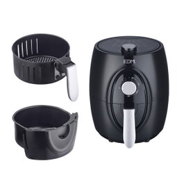 Edm Freidora de aire de 3,6 l con 1400 W e incluye papel de regalo