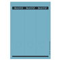 LEITZ Etiquetas autoadhesivas 61,5 x 285,0 mm Azul