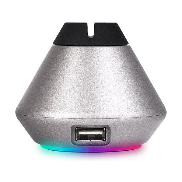 Thermaltake ARGENT MB1 RGB Gaming Mouse Bungee - Soporte para Ratón, Plástico, Gris