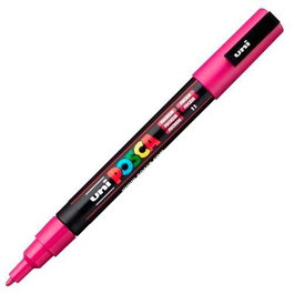 POSCA Marcador PC-3M Punta Cónica 0.9-1.3 mm Fucsia - Set de 6 unidades (Set de 6)