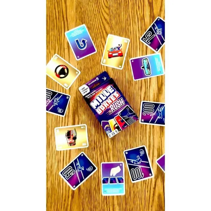Dujardin Juego de Cartas MILLE BORNES RUSH DUJ1707431017924 para 2 o más jugadores a partir de 7 años