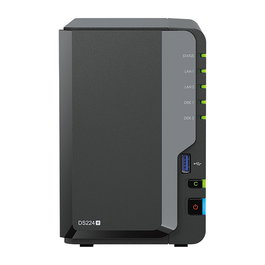 Synology DS224+ NAS Escritorio Intel Celeron J4125 2GB DDR4 2 Bahías