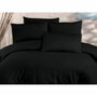 Aucune Juego de cama Negro (1 funda nórdica 220x240 cm + 2 fundas de almohada 60x60 cm) inevitable