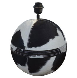 DKD Home Decor Lámpara de sobremesa de mango y metal con diseño de vaca