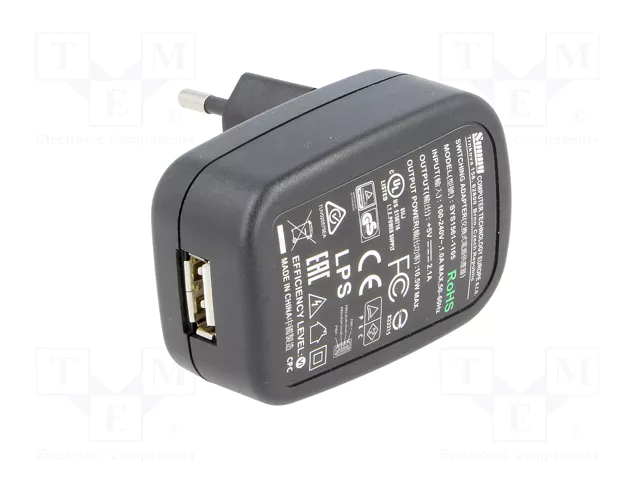 SUNNY Alimentador de red con salida USB 10,5W SUNNY Alimentador de red con salida USB 10,5W