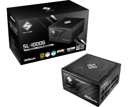 ASRock Fuente Alimentacion SL-1000G, 1000W 80 PLUS Gold Modular, 90-UXS100-GFEAAA ASRock Fuente Alimentacion SL-1000G, 1000W 80 PLUS Gold Modular, 90-UXS100-GFEAAA
