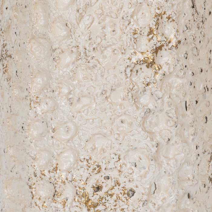 Figura Seta Beige Metal 39,50 X 39,50 X 48,50 cm