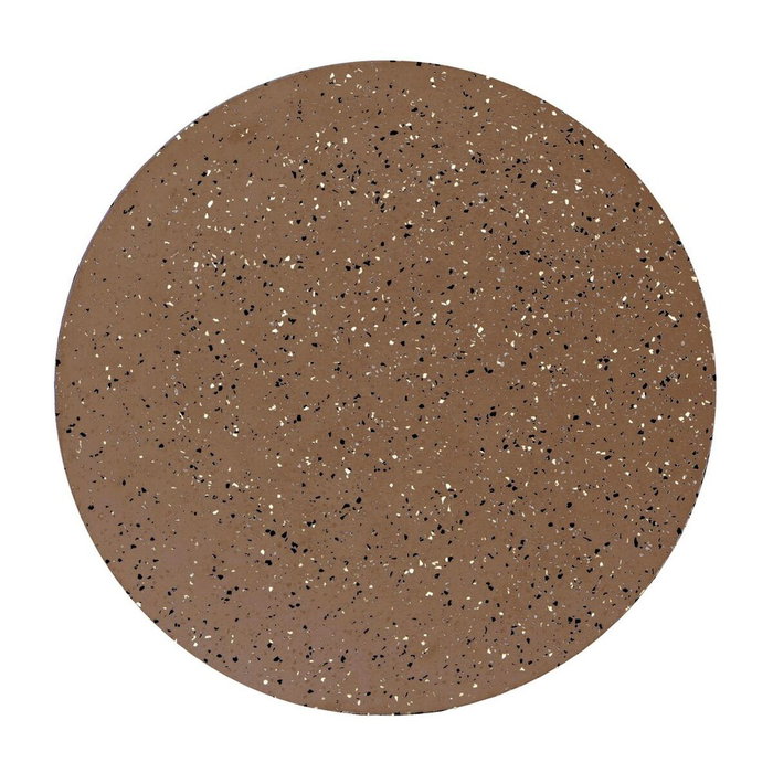 Mesa auxiliar Terrazzo Marrón 60 x 60 x 45 cm