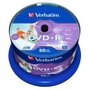 Verbatim DVD+R AZO 4,7 GB 16x Wide Printable, Pack de 50 Unidades