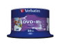 Verbatim DVD+R AZO 4,7 GB 16x Wide Printable, Pack de 50 Unidades