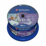 Verbatim DVD+R AZO 4,7 GB 16x Wide Printable, Pack de 50 Unidades