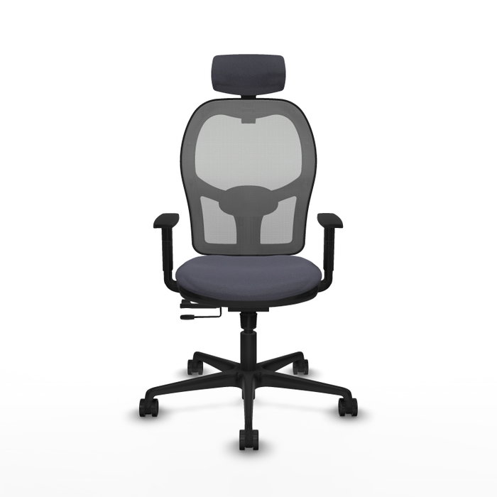 PIQUERAS Y CRESPO Silla de oficina Jorquera con mecanismo Sincro/Traslack Gris PIQUERAS Y CRESPO Silla de oficina Jorquera con mecanismo Sincro/Traslack Gris