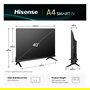 Hisense 40E4QT Smart TV 102cm 40" Full HD Negro