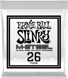 Ernie Ball Cuerda Eléctrica Slinky M-Steel .026 (Set de 6) (Set de 6)