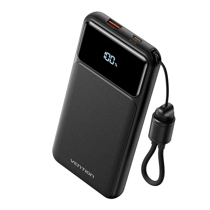 Vention Powerbank 10000mAh XGYW0-39-TY 22.5W Blanca con Cable USB-C