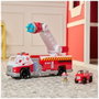 Spinmaster Paw Patrol Marshall Deluxe Fire Truck con figura y vehículo mini